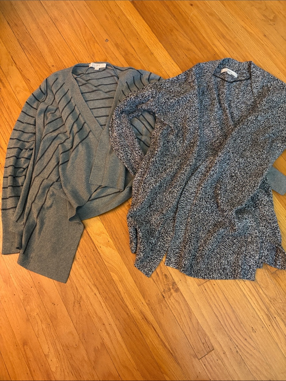 2 LOFT cardigans